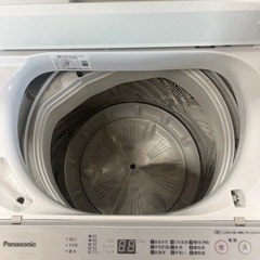 2023年製Panasonic 全自動洗濯機5kg/分解洗浄済みの画像