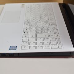 中古ノートパソコン NEC NX750/J Windows11+office 15.6型ワイド 第8世代 i7-8550U/爆速SSD512GB/メモリ16GB/無線/Webカメラ/ブルーレイの画像