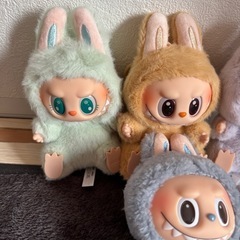 ⑥ ラブブ　正規品ぬいぐるみ残り2人の画像