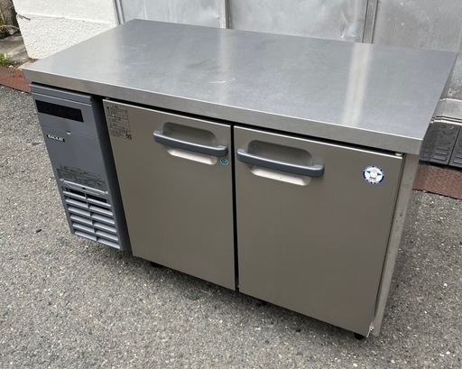 【動確済み】2023年 フクシマ 業務用 台下冷凍冷蔵庫 LRC-121PM 1200×600×860 冷凍110L 冷蔵106L テーブル形 コールドテーブル　大阪発