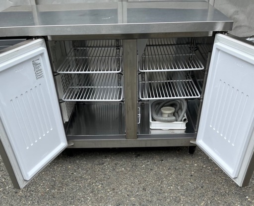 【動確済み】2023年 フクシマ 業務用 台下冷凍冷蔵庫 LRC-121PM 1200×600×860 冷凍110L 冷蔵106L テ