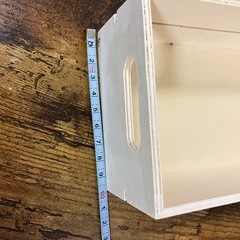 百均購入木の箱の画像