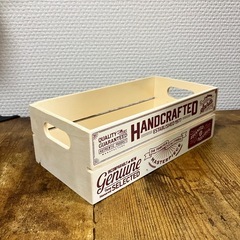 百均購入木の箱の画像