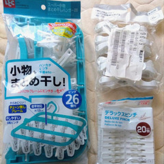 物干しハンガー・ピンチ　柱時計の画像