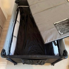 ベビーベッド 折りたたみ プレイヤード メッシュサークル　カトージの画像