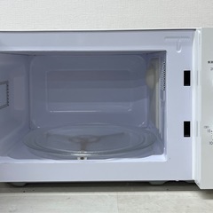 M【中古品】ニトリ NITORI 東日本専用(50Hz)電子レンジ(WH) CD:8971542 2022年製 キッチン家電 一人暮らし 単身向け 生活家電の画像