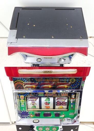 千歳市/恵庭市 北電子 パチスロ アイムジャグラー7 100V コイン不要機 無段階Vol. スロット