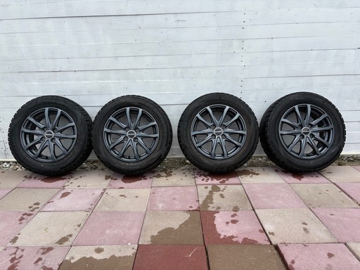 ナンカン（NANKANG）スタッドレスタイヤ＆ 175/65R14 アルミホイール付き 4本セット 溝あり