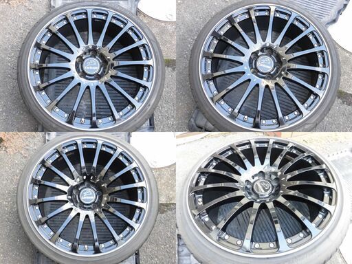 ★カールソン・1/16GT★225/35R20(20×8.5J +40) 245/35R20(20×10J +45) 114.3×5H　タイヤ付4本SET