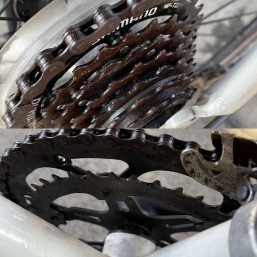 A-145○★岐阜発　△DOPPEL GANGER/ドッペルギャンガー/オデリスク423/ロードバイク/自転車/2×7段変速/走行確認/現状品　R4.11/11★