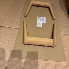 折りたたみテーブル ラポール（ナチュラル）
の画像