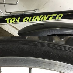 A-146△ 岐阜発/ TRY RUNNER/ マウンテンバイク/ 26インチ/ 3×7段変速/ 自転車/ 走行確認/ 現状品/ 管s0.3/ R6.12/20 △の画像