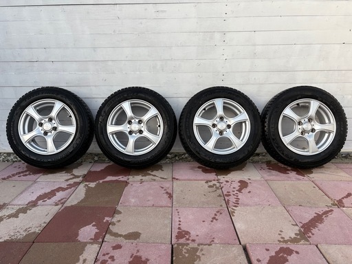 VIOLENTO アルミホイール 4本セット ＆ TOYO OBSERVE GIZ2 スタッドレスタイヤ