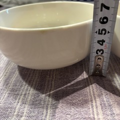 無印　ボウル　白　2組の画像