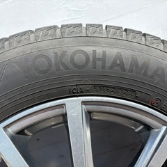 YOKOHAMA iceGUARD iG60 スタッドレスタイヤ＆SR Racing アルミホイール 4本セットの画像