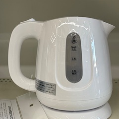 【トレファクマーケット久喜店】ヒロ・コーポレーション　電気ケトル(未使用品)の画像