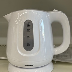 【トレファクマーケット久喜店】ヒロ・コーポレーション　電気ケトル(未使用品)の画像