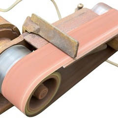 ◯動作品 淀川電機 ベルトサンダー ベルトグラインダー 研磨機 三相200V YODOGAWA YS-2N 本職 プロ用 50/60Hz 中古品■ジモティ姫路の画像
