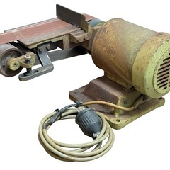 ◯動作品 淀川電機 ベルトサンダー ベルトグラインダー 研磨機 三相200V YODOGAWA YS-2N 本職 プロ用 50/60Hz 中古品■ジモティ姫路の画像