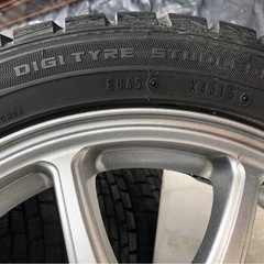 アルミホイール&スタッドレスタイヤのセットの画像