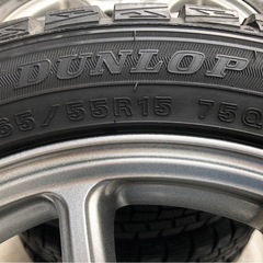 アルミホイール&スタッドレスタイヤのセットの画像