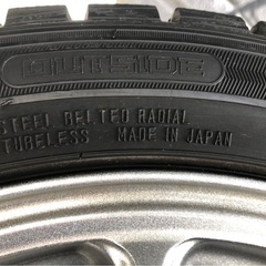 アルミホイール&スタッドレスタイヤのセットの画像