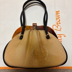 がま口 ハンドバッグ 和風 バッグの画像