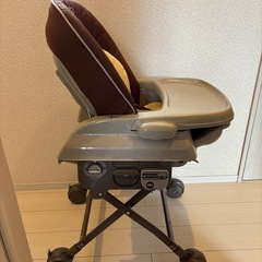 【JTC】ハイローチェア♡電動スウィング♡ベビーチェア♡バウンサー♡ブラウンの画像