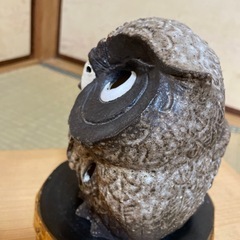 フクロウの飾りの画像