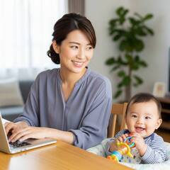 🚀【在宅ワーク】月収35〜36万＋長期安定☆BtoB支援案件の画像