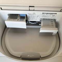 TOSHIBA 東芝 電気洗濯乾燥機 AW-10SV5 洗濯10kg 乾燥5kg 全分解クリーニング 2017年製 Used/美品の画像