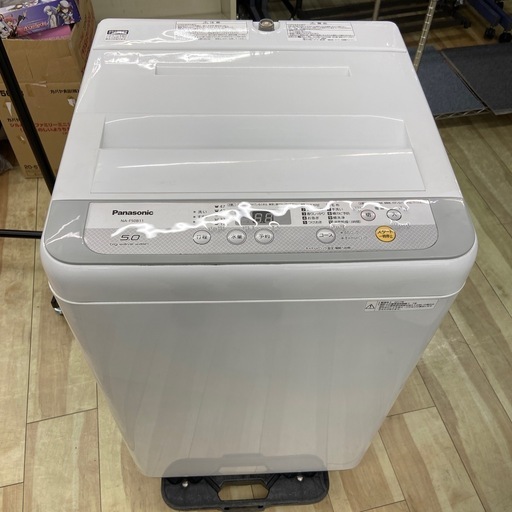 Panasonic 5.0kg全自動洗濯機【リサイクルフカツ岡崎倉庫店】250926SM-22