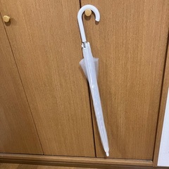 透明　雨傘65㎝　ジャンプ傘　　メンズ、レディースの画像