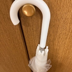 透明　雨傘65㎝　ジャンプ傘　　メンズ、レディースの画像