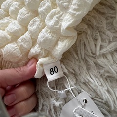 80cm新品 秋春服セットアップの画像