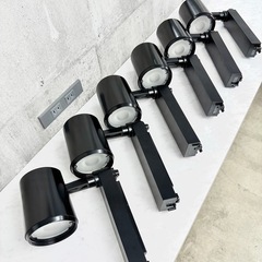 【超美品】ブラックスポットライト6個セットの画像