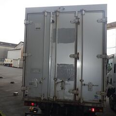 アルミバン ボデー小型 箱 コンテナ 物置 DIY 倉庫 トラックコンテナ ガレージ（No.37459）の画像