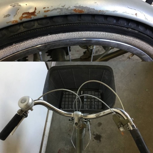 A-149△ y 岐阜発/ ナショナル/ PANCLE/ 大人用/ 三輪自転車/ スイングなし/ 2段変速/ 走行確認/ 現状品/ 管04c/ R7.7/29 △