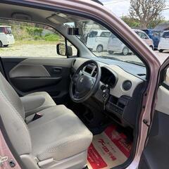 スズキ　ワゴンR　人気のピンク色　車検残アリ　キーレスエントリー　アイドリングストップ　ＣＤ／ラジオ　イノセントピンクパール　フルフラットの画像