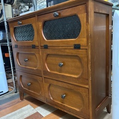 木製キャビネットの画像