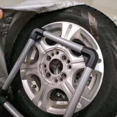 車付き夏冬タイヤセット/ミラジーノL650S/2004年式/エナセーブ/スタッドレスVRX2付/現状渡しの画像
