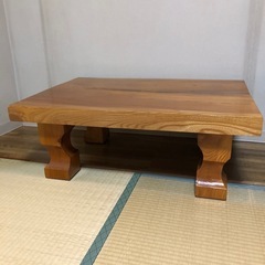 4人掛け　座卓　高級テーブルの画像