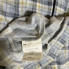 【中古】メンズ　パジャマ　長袖　Mサイズの画像