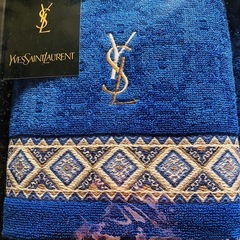  【期間限定】イブサンローラン Yves Saint Laurent フェイスタオル ゲストタオル 2枚セットの画像