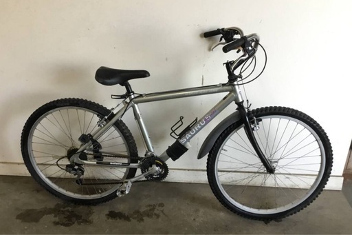 A-151△ y 岐阜発/ SAURUS SPECIAL/ マウンテンバイク/ 26インチ/ 3×7段変速/ 走行確認/ 変速不可/ タイヤひび割れあり/ 現状品/ R7.7/29 △