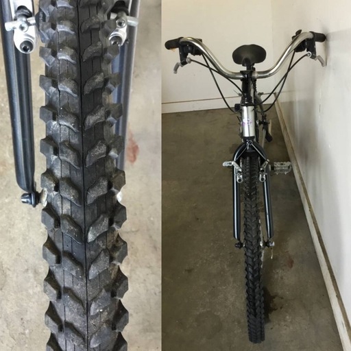 A-151△ y 岐阜発/ SAURUS SPECIAL/ マウンテンバイク/ 26インチ/ 3×7段変速/ 走行確認/ 変速不可/ タイヤひび割れあり/ 現状品/ R7.7/29 △