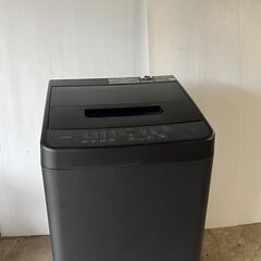 美品　2024年製　アイリスオーヤマ 5．0kg全自動洗濯機 ブラック IAW-T504-B　お近くなら無料配達いたします。の画像