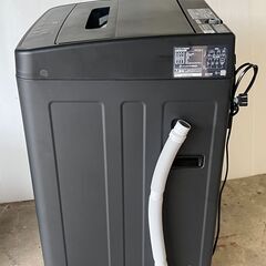 美品　2024年製　アイリスオーヤマ 5．0kg全自動洗濯機 ブラック IAW-T504-B　お近くなら無料配達いたします。の画像