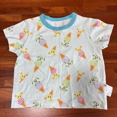 わんわんパジャマ 80の画像