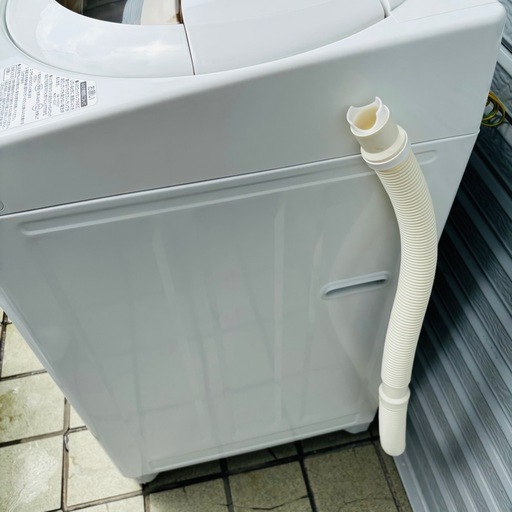 直接引き取り3800円引き⭐︎大阪府下又は近郊は配送設置込み?東芝 5kg 全自動洗濯機 AW-5G3 2016年製/YMJ094-4